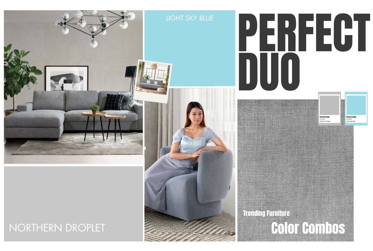 Perfect Duo: Northern Droplet & Light Sky Blue