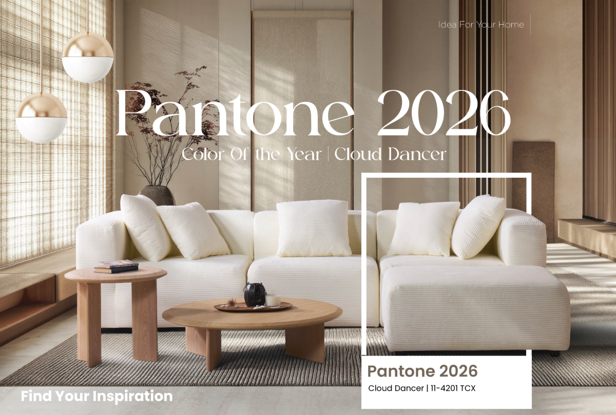 Pantone 2026 Cloud Dancer