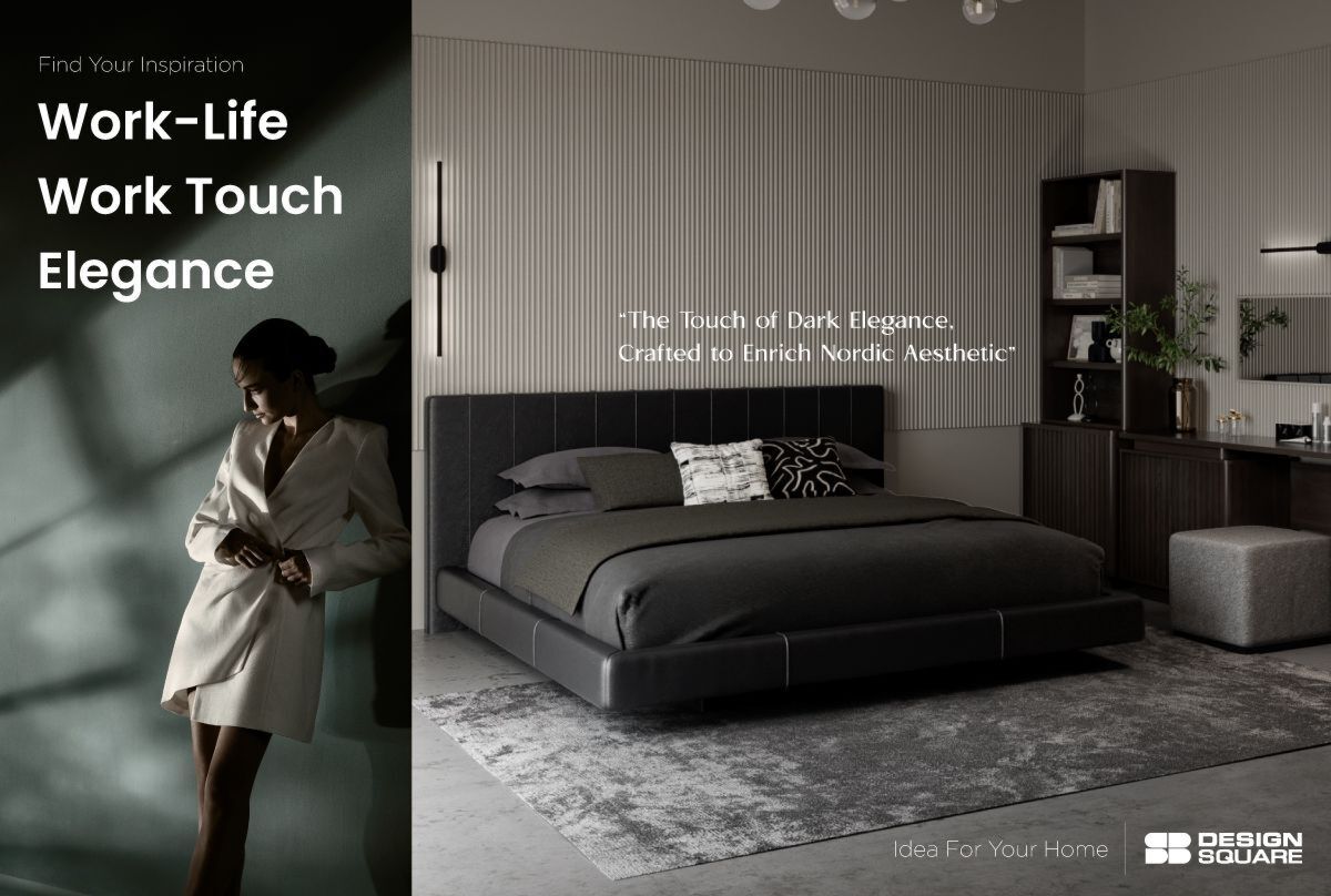 Work-Life Worth Touch Elegance ไอเดียตกแต่งบ้านให้ความสะดวกสบาย ในสไตล์โมเดิร์น Dark Elegance