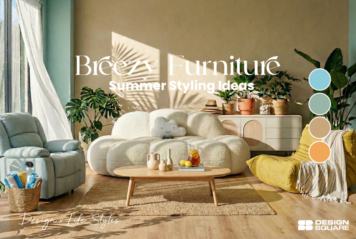 Breezy Furniture & Summer Styling Ideas