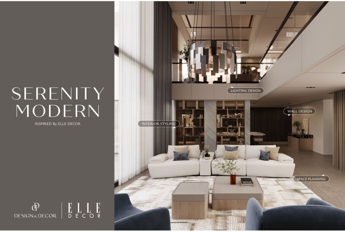 SERENITY MODERN | DESIGN & DECOR x ELLE DECOR