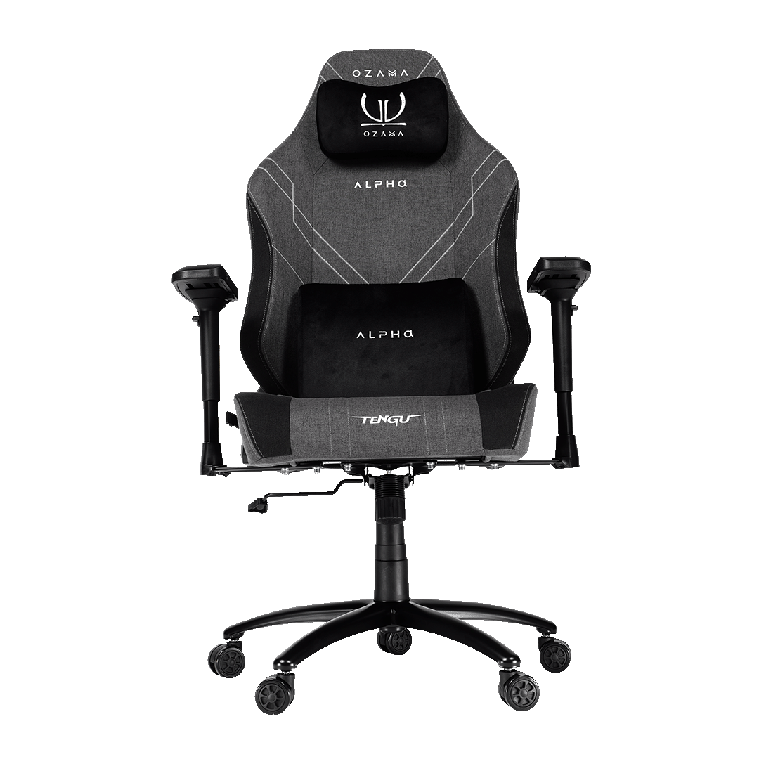 เก้าอี้เกมมิ่ง ALPHA FABRIC BLACK