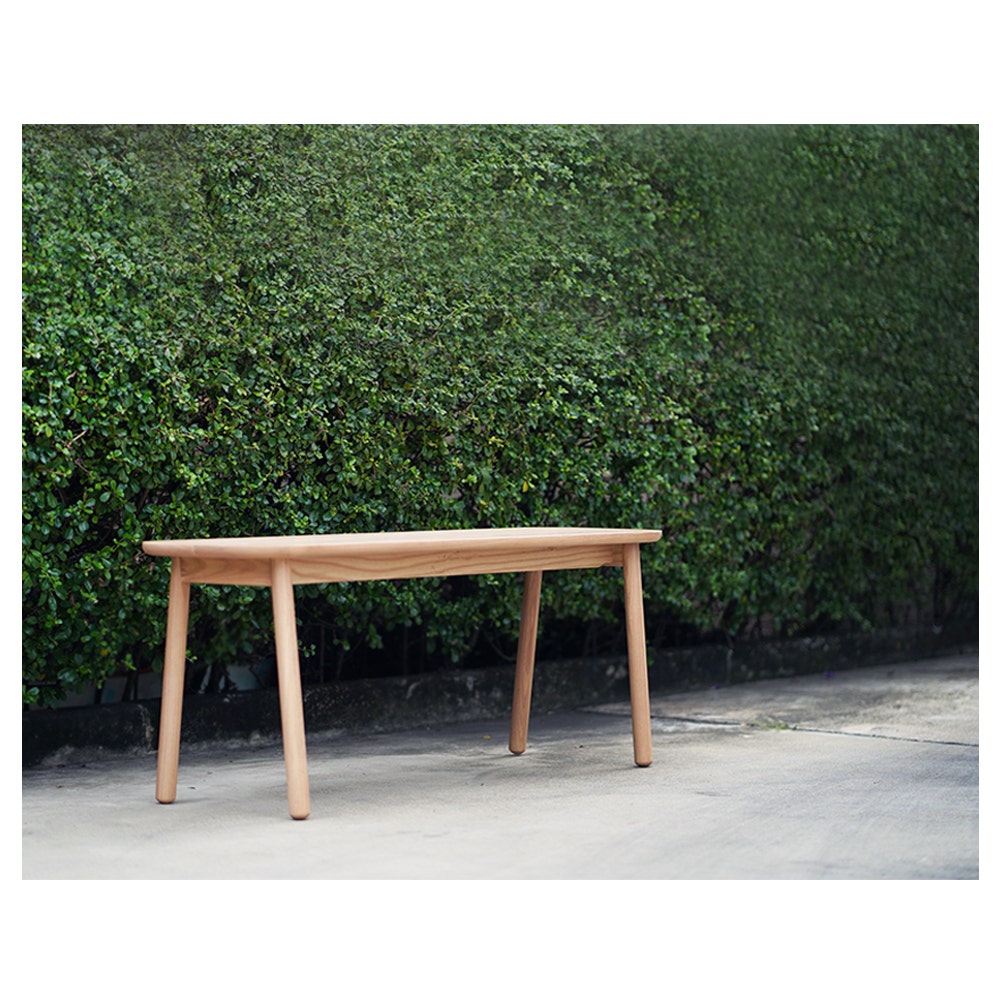 เก้าอี้ยาว/ม้านั่ง MUI รุ่น CHAIRI 2 ที่นั่ง สีไม้อ่อน รหัส 19205299