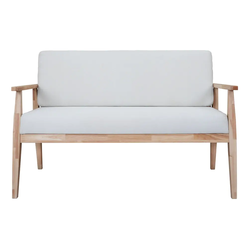 โซฟา MUI รุ่น LOFTIER/140 cm. สีลินเบิร์ก เบาะผ้าสีครีม รหัส 19214716