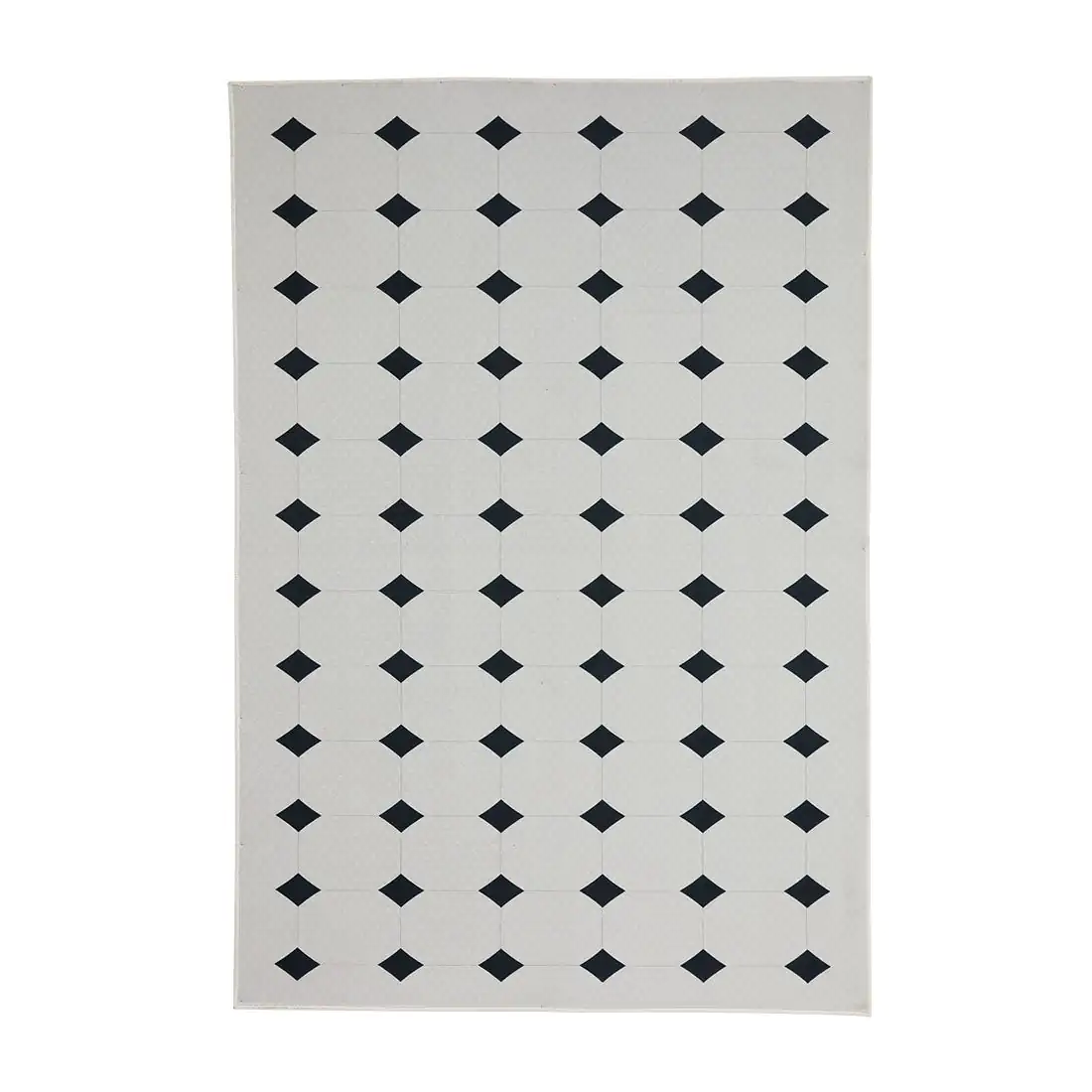 LS พรมตกแต่ง รุ่น #BLGY-A/140X200/BLACK-WHITE/JIR