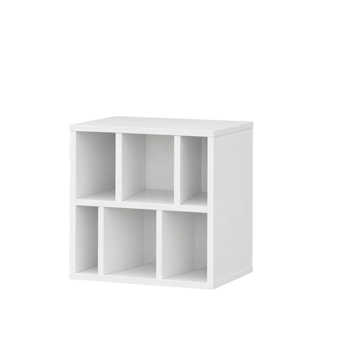 ตู้โล่ง 6 ช่อง ขนาด 40 ซม. รุ่น EasyFit (สี Snow White)1