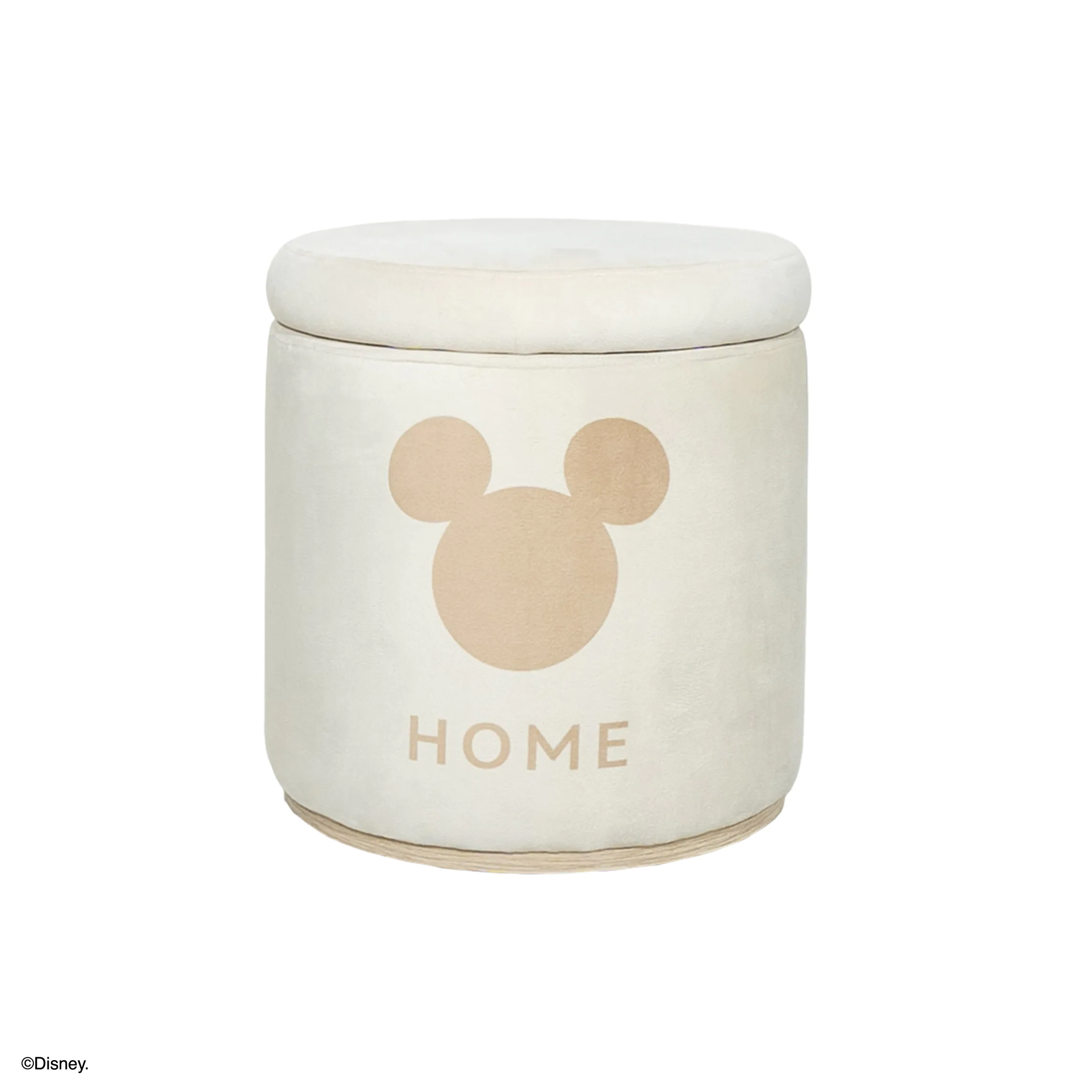 Storage stoolDSNEY HOME  Classic Mickey 40 CM. Cream Color 01