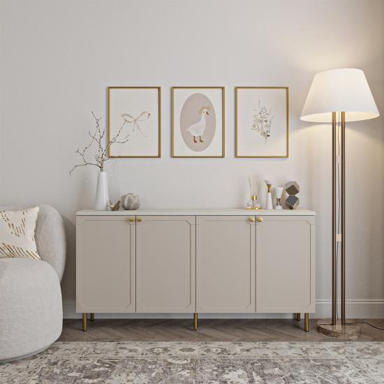Aelina Cabinet 160 cm (Haneul Collection) Cream 14