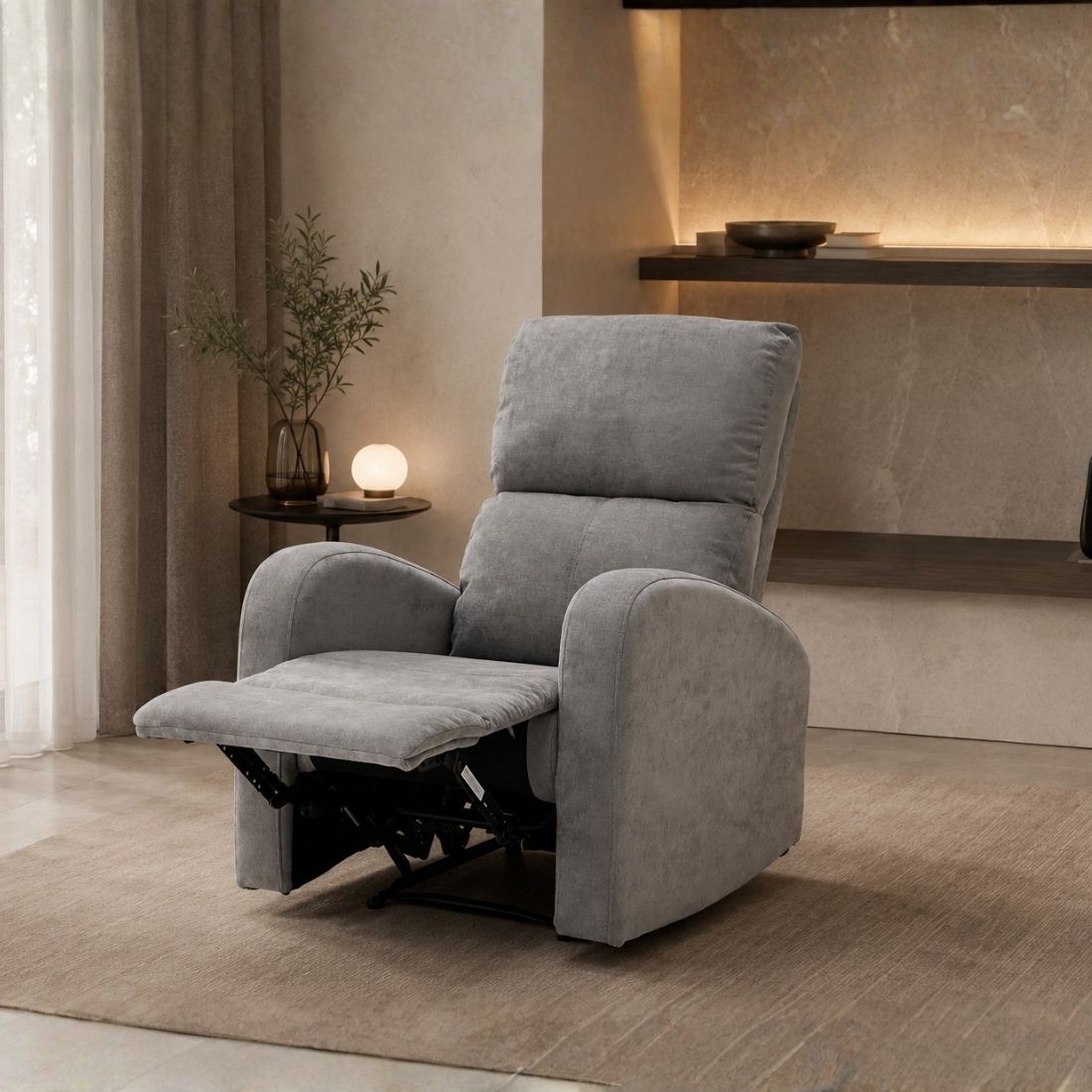 Recliner รุ่น ZIXAR#2  1 ที่นั่ง สีเทา10