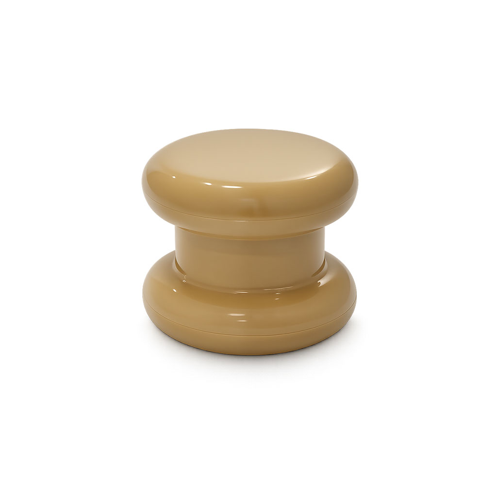 สตูล PLAY รุ่น MACARON/SL-236/ABS สีเหลืองอมน้ำตาล01