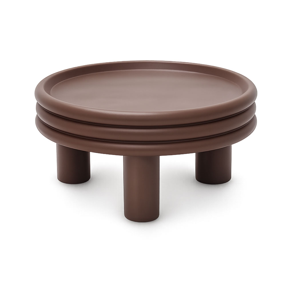 โต๊ะกลาง PLAY รุ่น MACARON/TL-005/PE สีน้ำตาล01