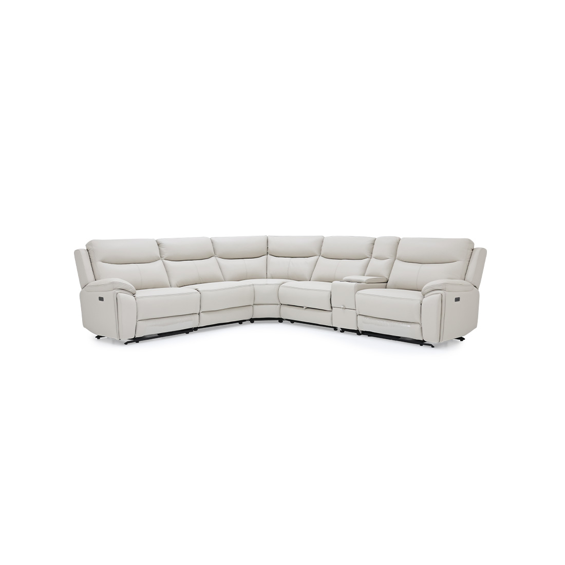 Motion Recliner เข้ามุม รุ่น Mave สีครีม2