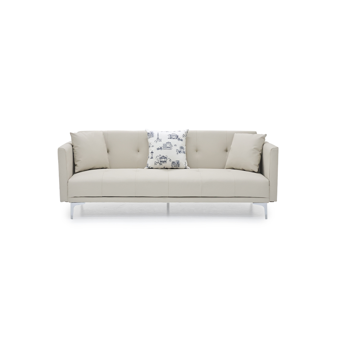 ELLE DÉCOR โซฟาเบด รุ่น XINLOFT สีเบจ1