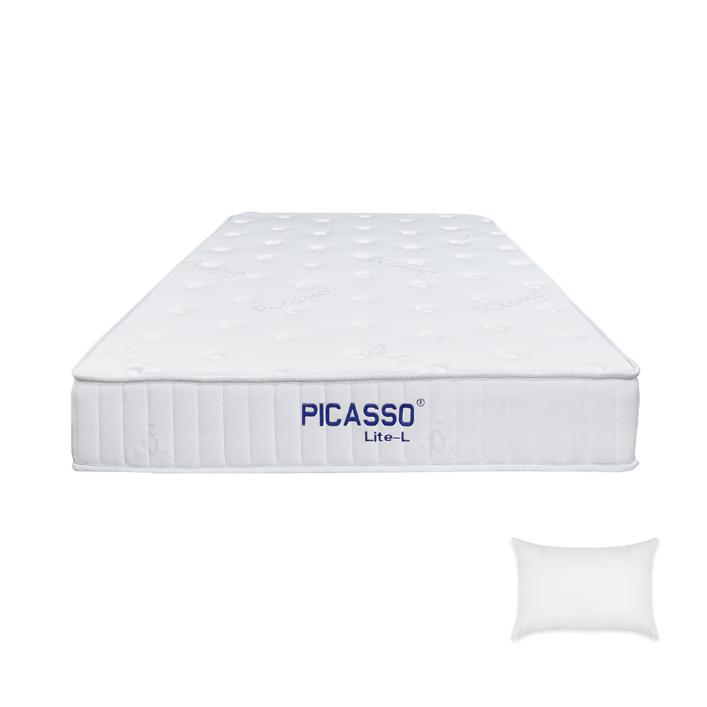 ที่นอน PICASSO รุ่น LITE-L ขนาด 3.5 ฟุต พร้อมหมอนหนุน 1 ใบ 02