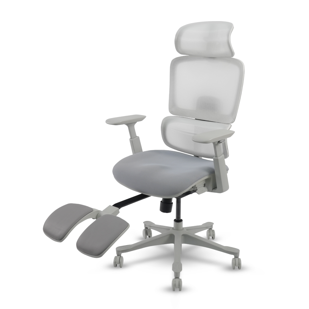 Bewell Ergonomic Chair : ENLIFT PLUS WHITE 02