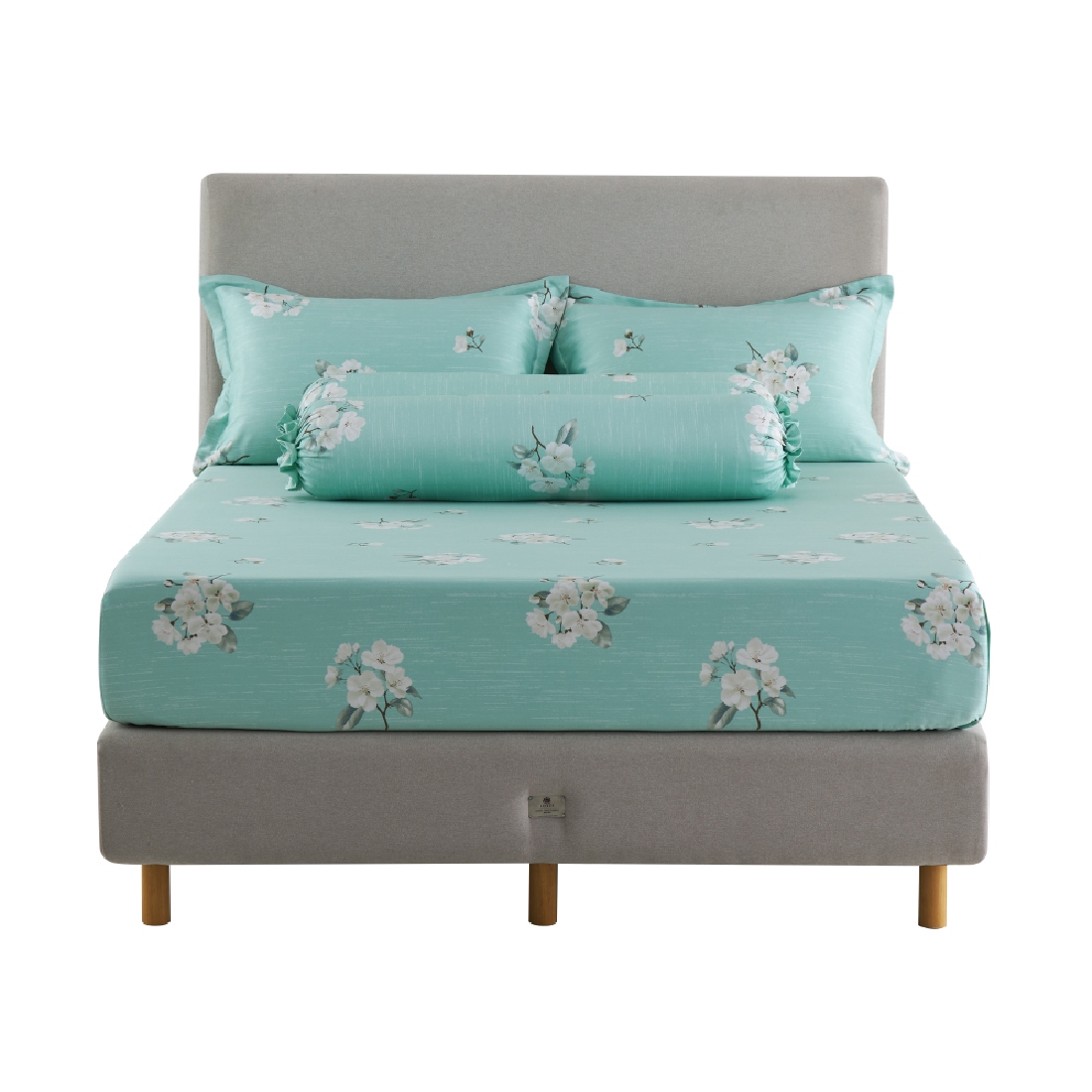 ชุดเครื่องนอน Omazz® Grace : Camellia ปลอกหมอนข้าง 15x44 (2 ชิ้น) 21