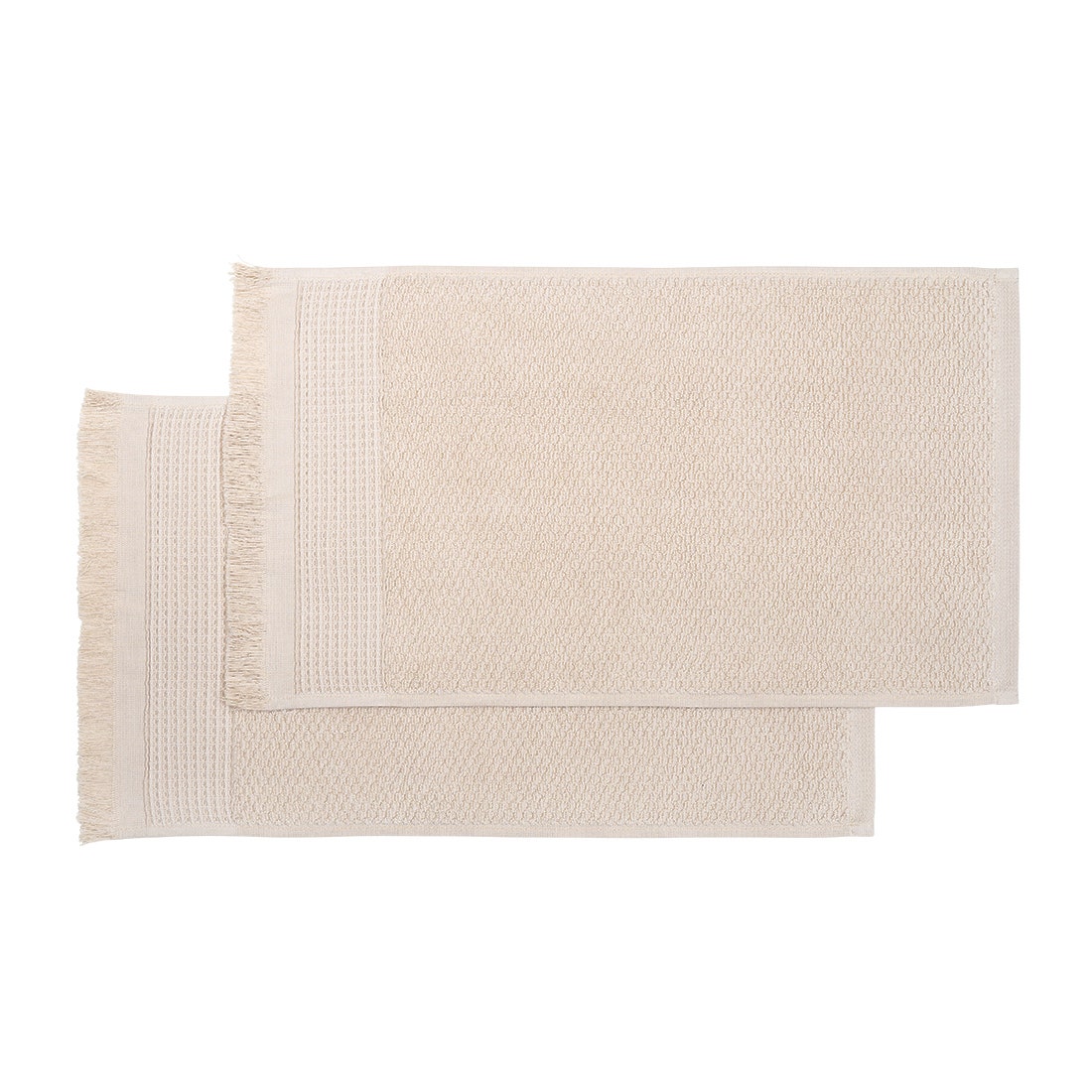 ผ้าขนหนู Habitat รุ่น Sesilie Set 2 / 30x50cm สีเบจ