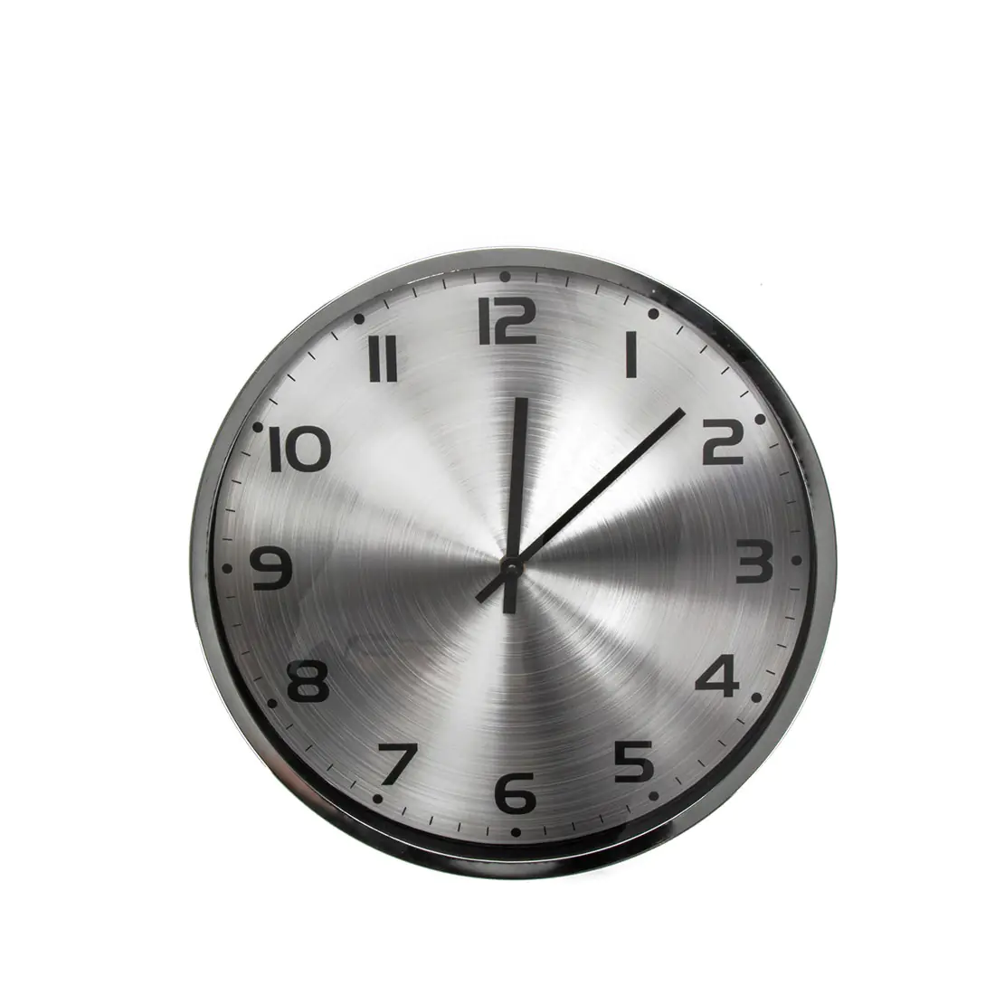 LS WALL CLOCK#GM16-22A015/IRON/SILVER/CN สีเงิน01