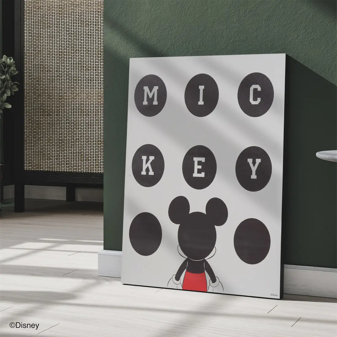 รูปภาพพร้อมแขวน DISNEY รุ่น MICKEY-MF03-XXL