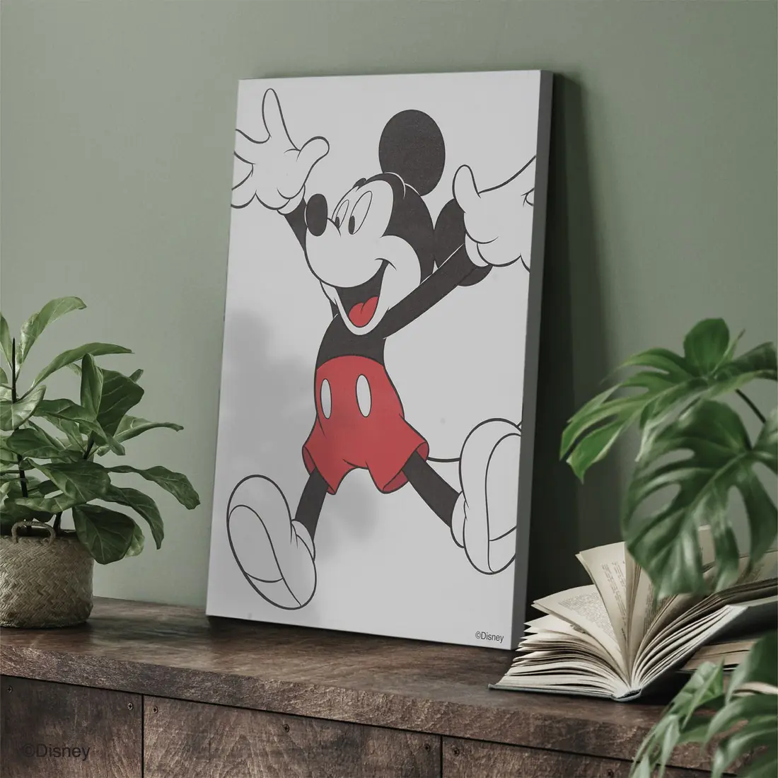 รูปภาพพร้อมแขวน DISNEY รุ่น MICKEY-MF03-L