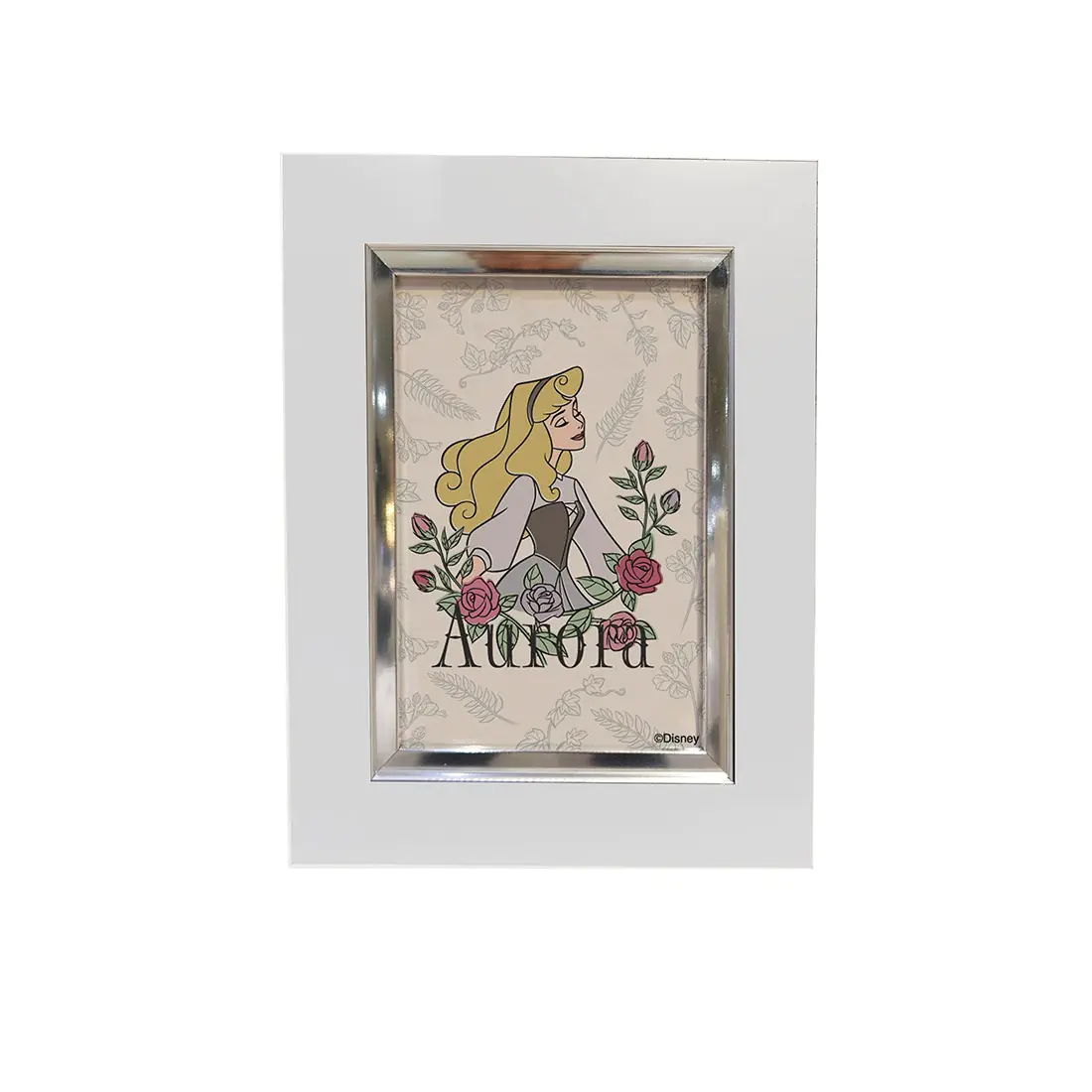 รูปภาพ+กรอบ DISNEY รุ่น PRINCESS AURORA สีขาว