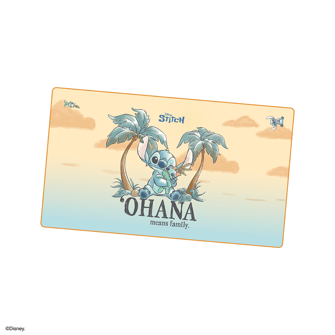 ผ้าคลุมไหล่ DISNEY รุ่น STITCH/02/ สีครีม01