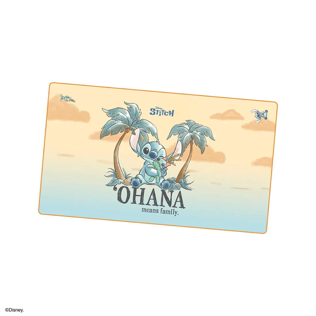 ผ้าคลุมไหล่ DISNEY รุ่น STITCH/02/ สีครีม01