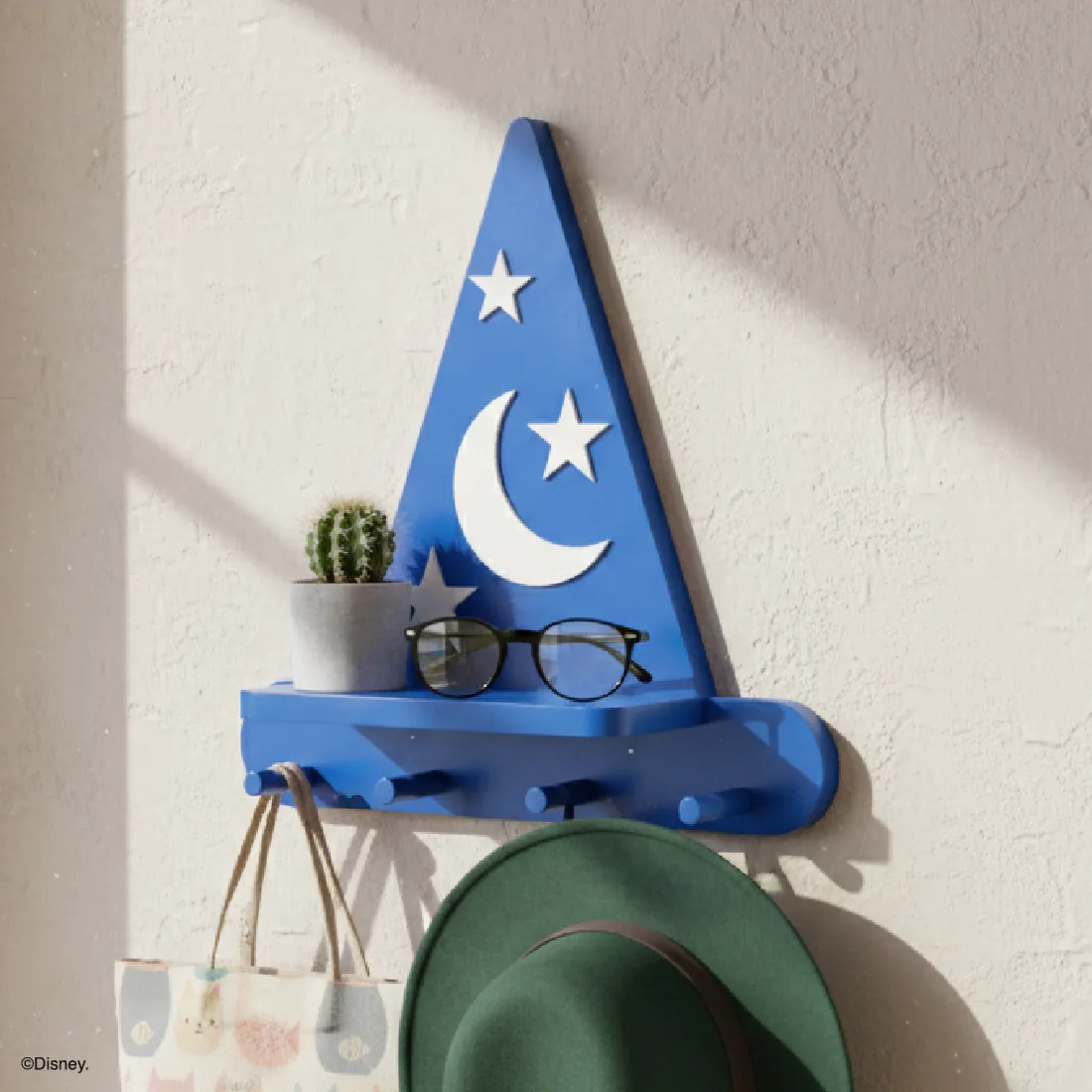ที่แขวนอเนกประสงค์ DISNEY รุ่น MAGIC HAT FANTASIA  40 cm. สีน้ำเงิน 01