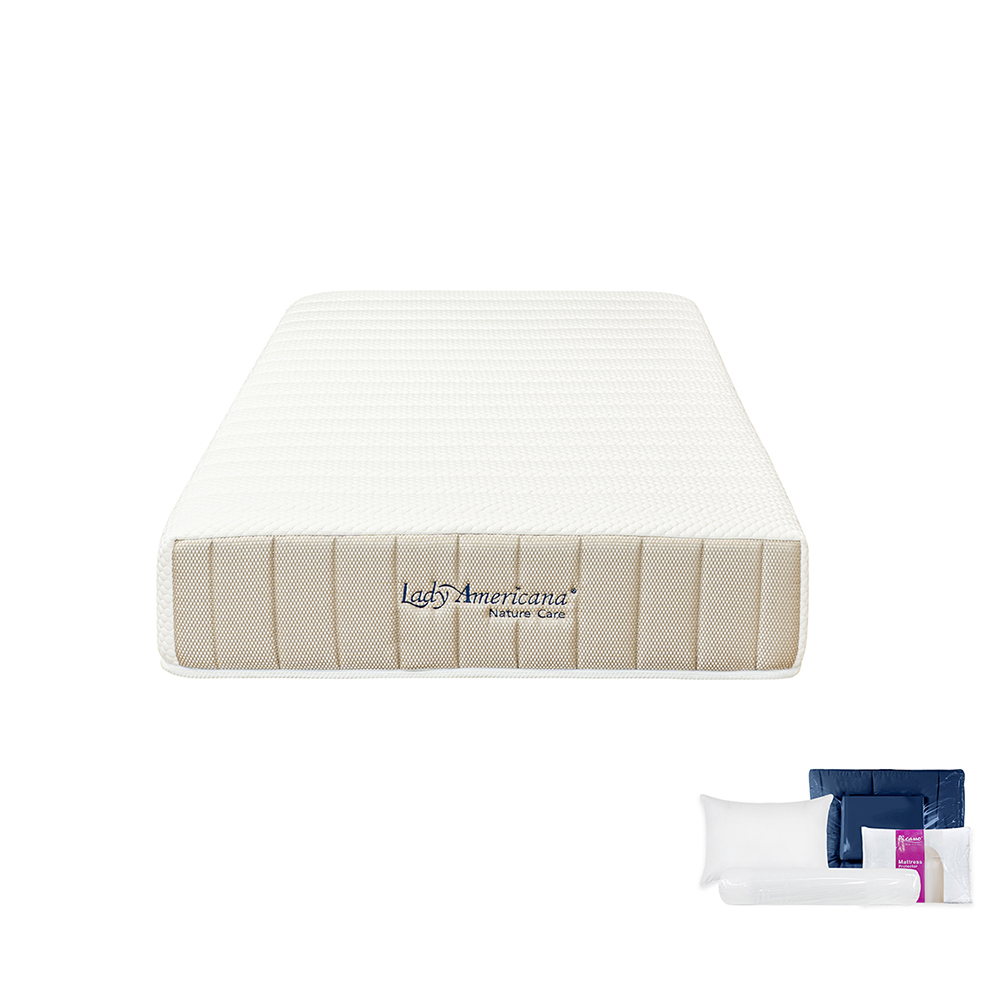 ที่นอน LADY AMERICANA รุ่น NATURE CARE ขนาด 3.5 ฟุต พร้อมชุดเครื่องนอน 7 ชิ้น 02