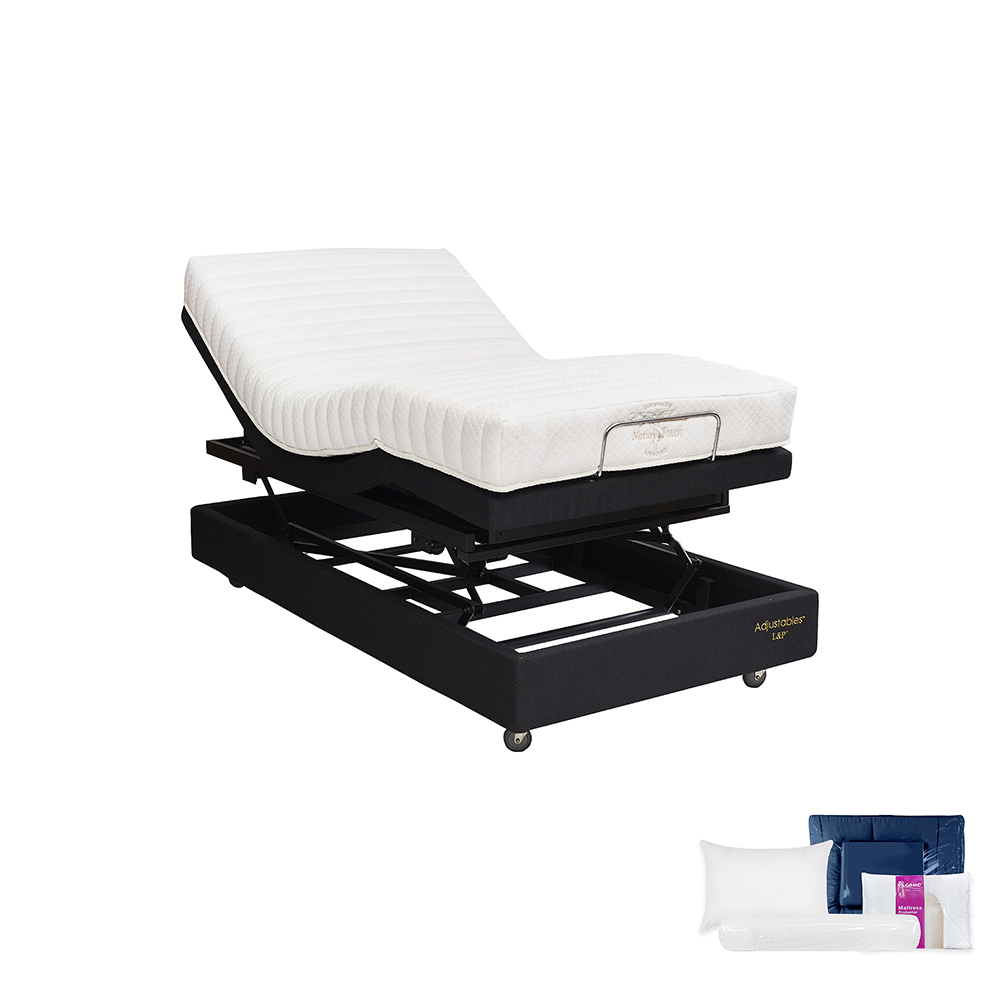 ที่นอนปรับระดับ LADY AMERICANA รุ่น SMART HILO ADJUSTABLE ขนาด 3.5 ฟุต พร้อมชุดเครื่องนอน 7 ชิ้น 02