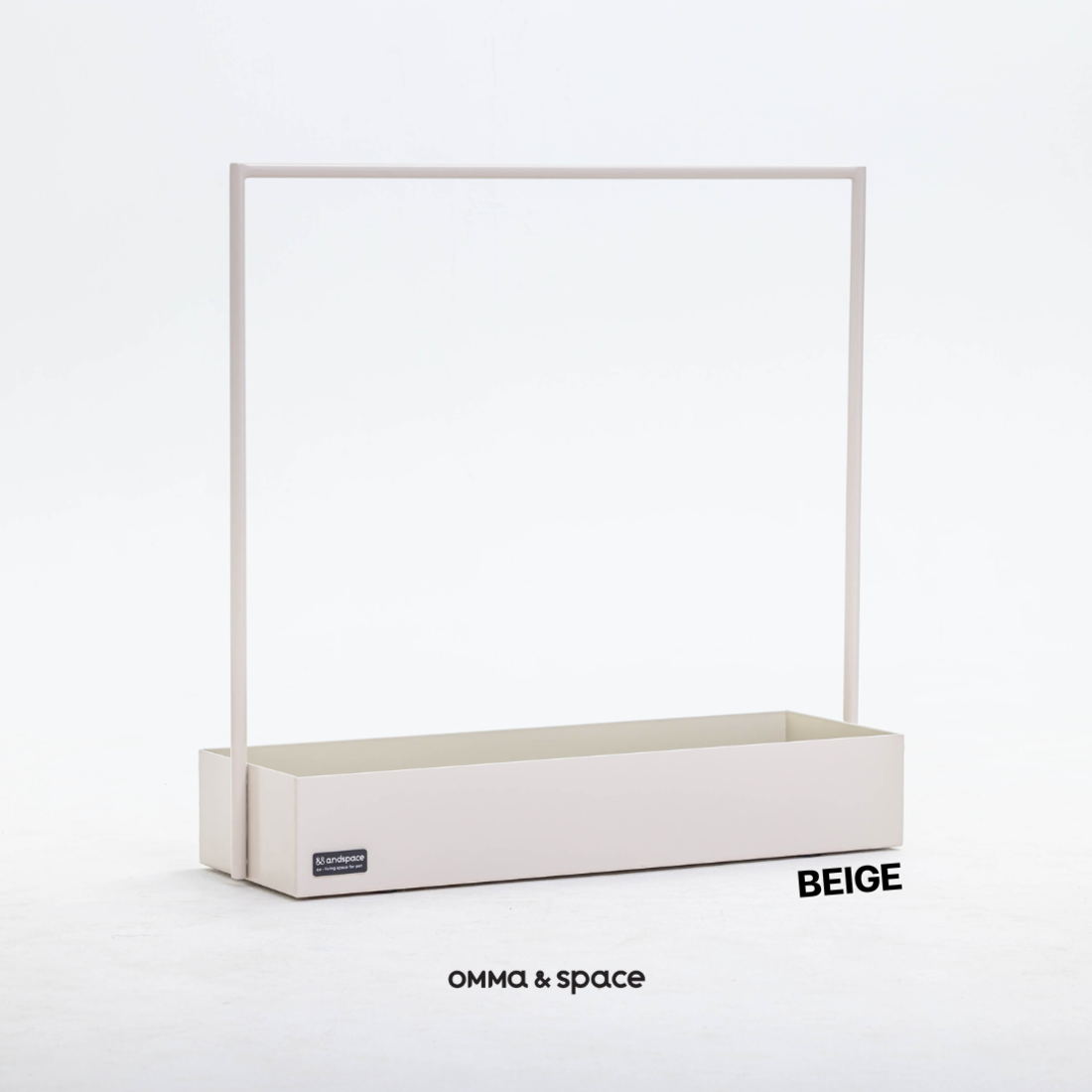 ราวเเขวนเสื้อสัตว์เลี้ยง ANDSPACE รุ่น Bergen Single Rack - สี Beige จุของได้เยอะ 07
