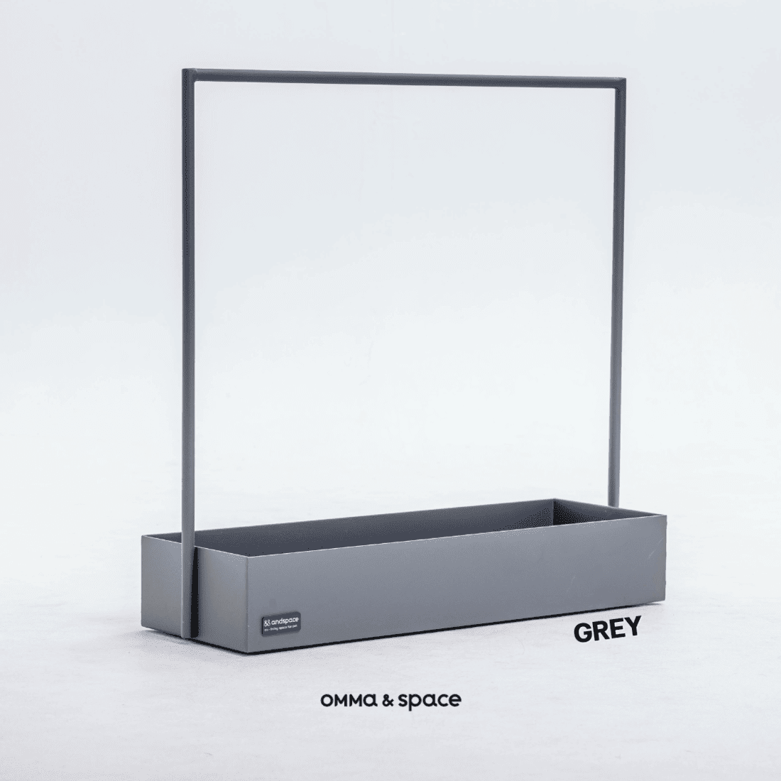 ราวเเขวนเสื้อสัตว์เลี้ยง ANDSPACE รุ่น Bergen Single Rack - สี Grey จุของได้เยอะ 09