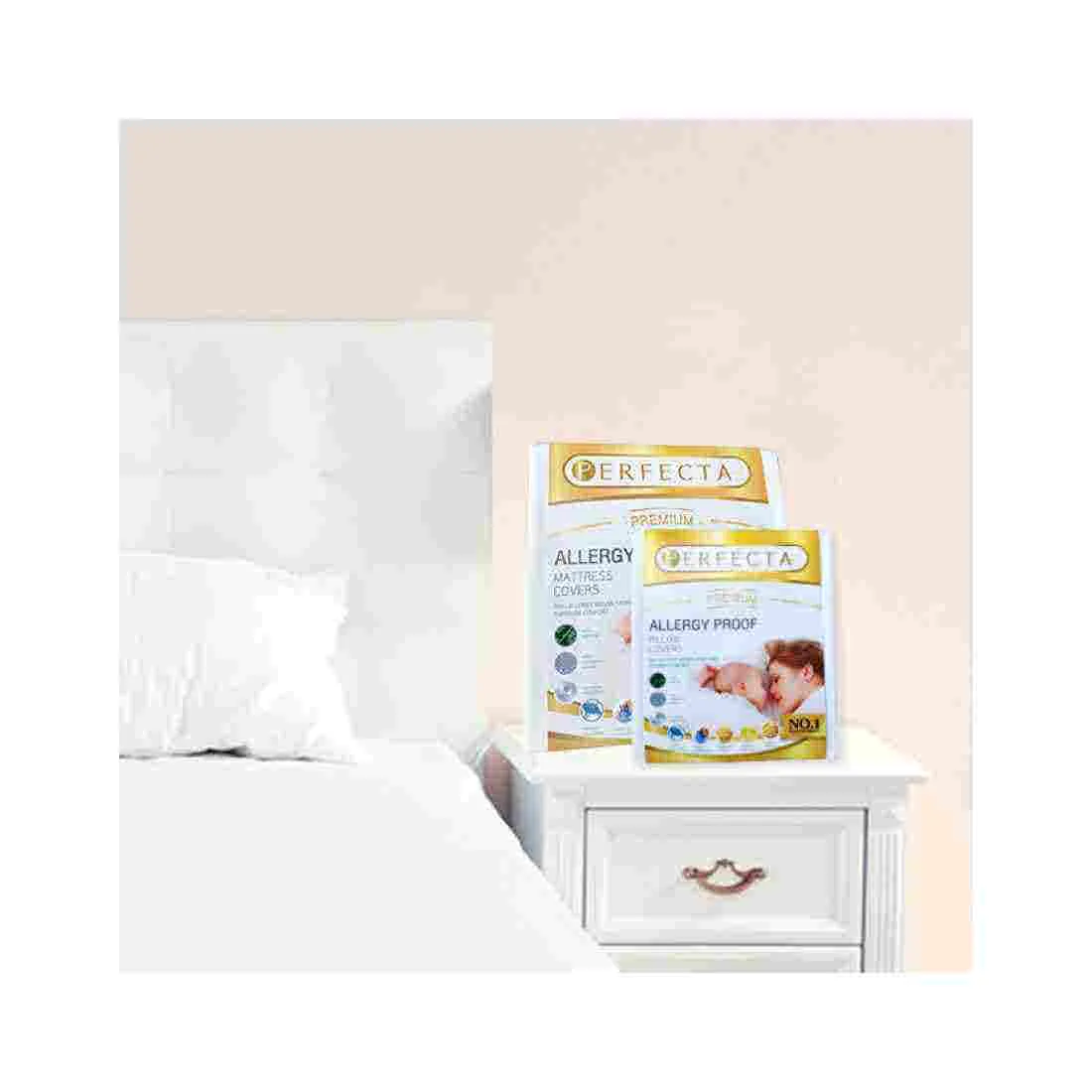 ชุดผ้าปูกันไรฝุ่น Perfecta : Sb Design Square