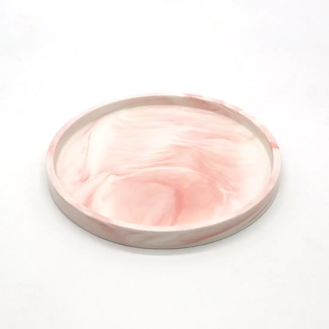 Storehaus ถาดรูปวงกลมสีชมพู รุ่นTA00401