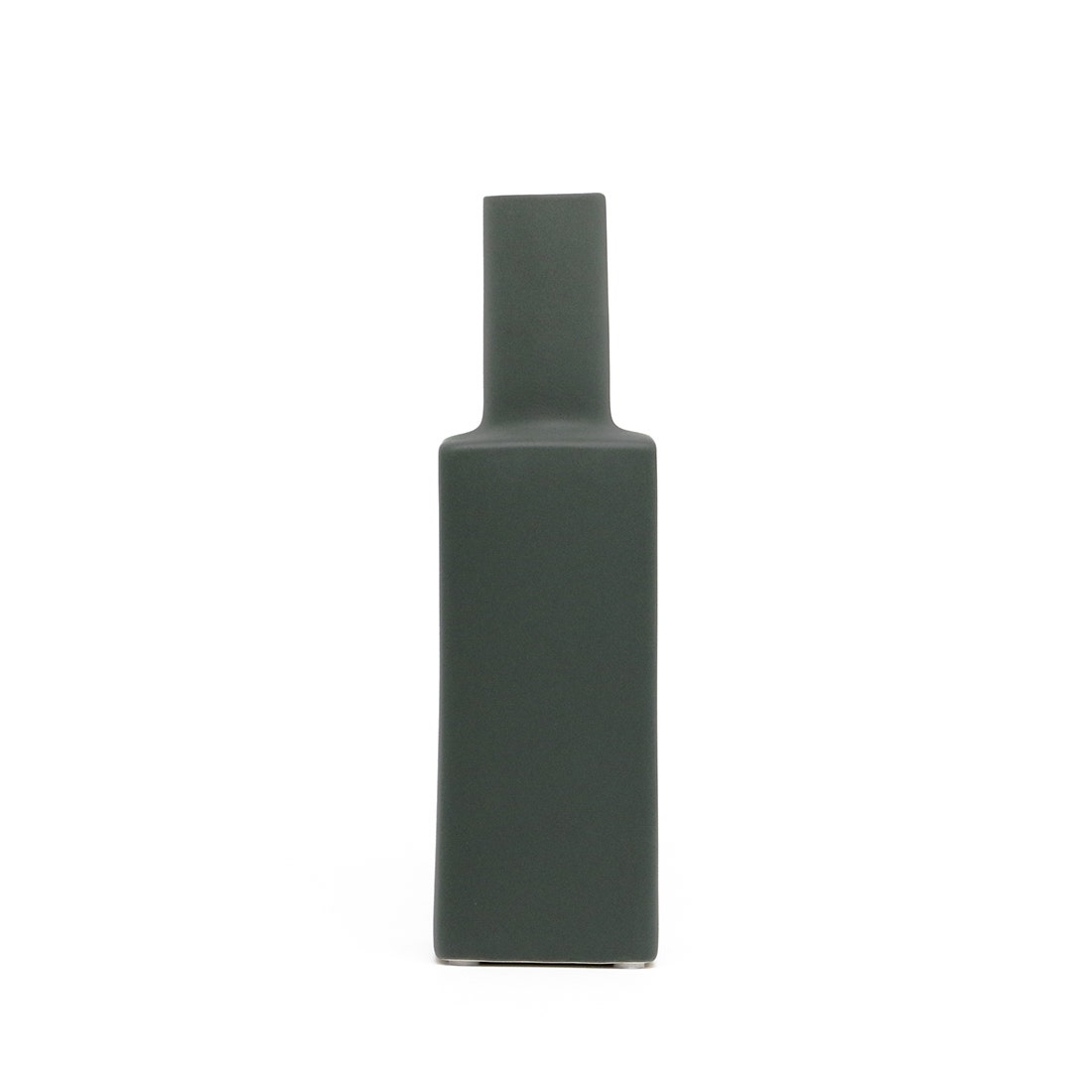 Storehaus แจกันทรงขวดเหลี่ยม รุ่นVA0040 สีเขียว1