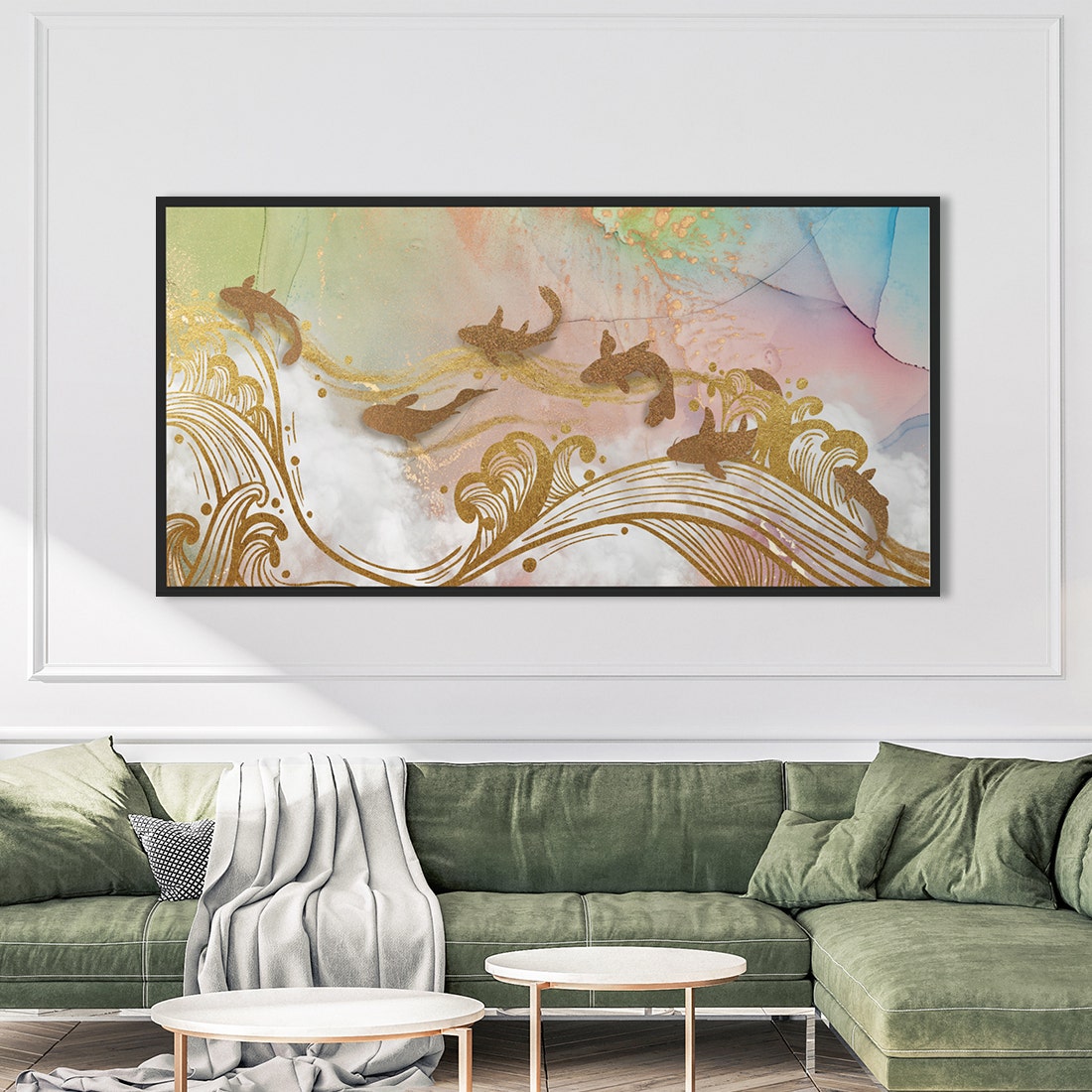 รูปพร้อมกรอบ DoseArt รุ่น The Wisdom Of 6 Special 180x90 cm