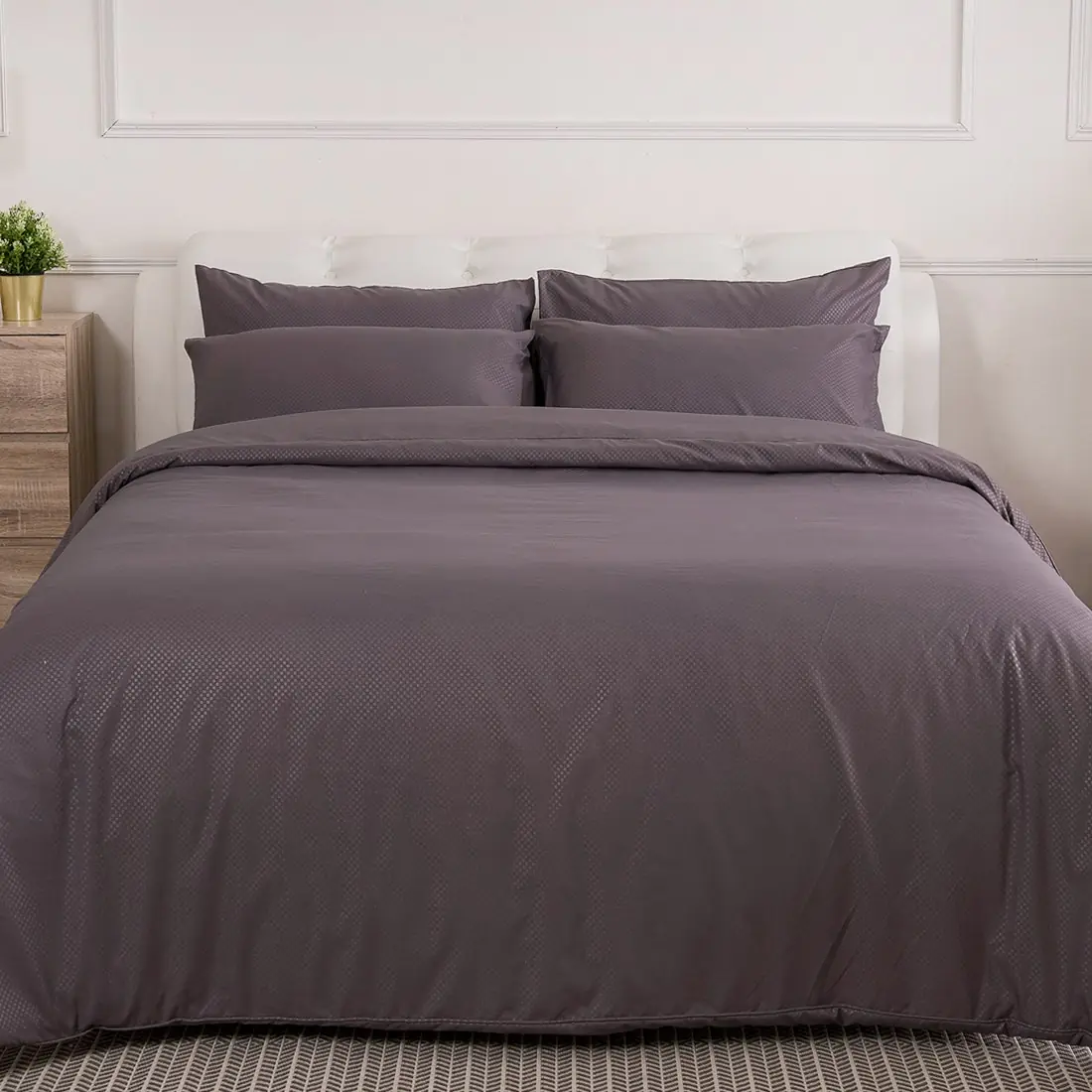 Lucky ผ้าห่มทอลาย Micro Touch Premium Five Star Hotel Collection ขนาด 5 ฟุต Queen Size 74 x 90 นิ้ว (188 x 228 cm. ) ลาย MP 008