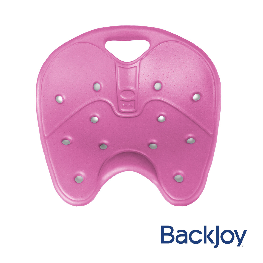 แผ่นรองนั่งป้องกันปวดหลัง รุ่นโพสเจอร์ คอร์ (สีชมพู) BackJoy SitSmart Posture Core (Berry)