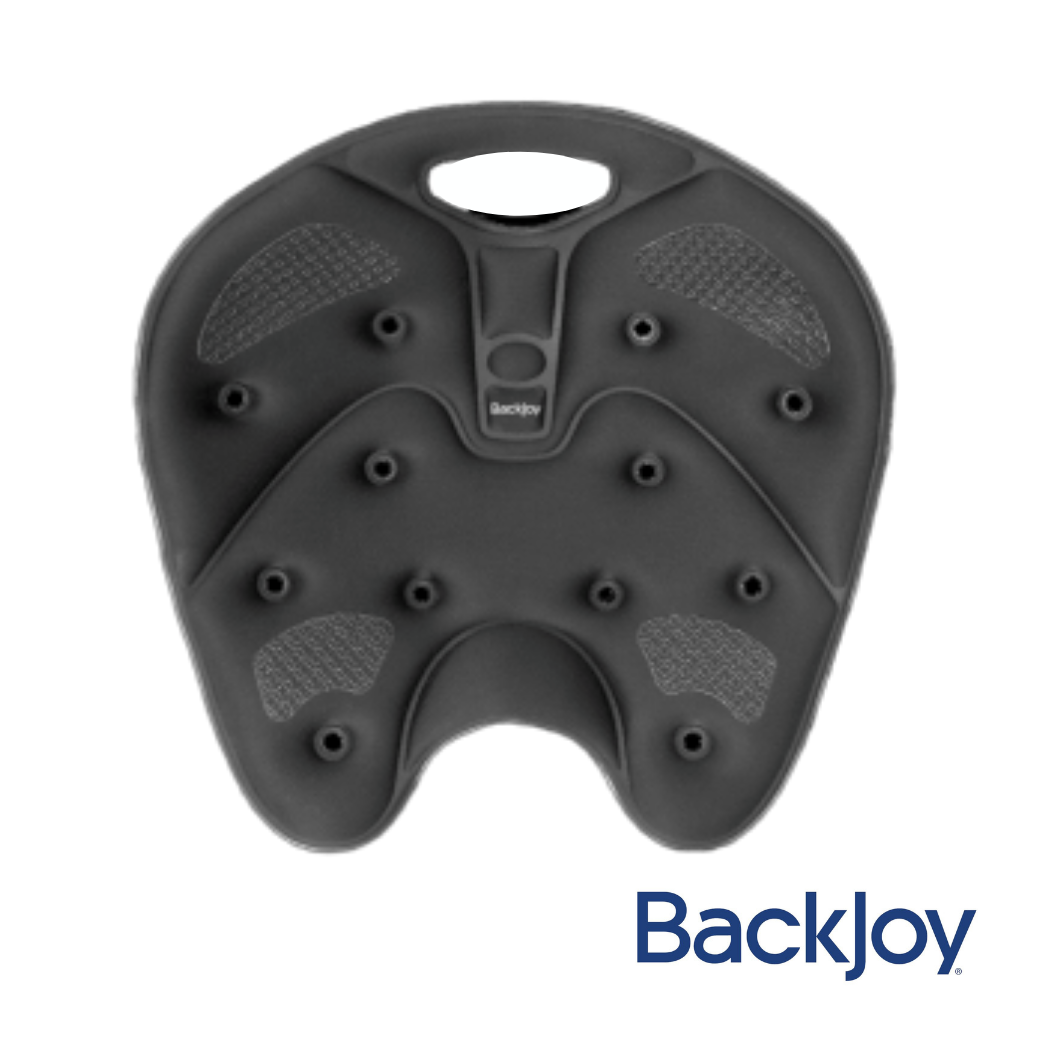 แผ่นรองนั่งป้องกันปวดหลัง รุ่นคอร์ แทร็กชั่น (สีดำ) BackJoy SitSmart Core Traction (Black)