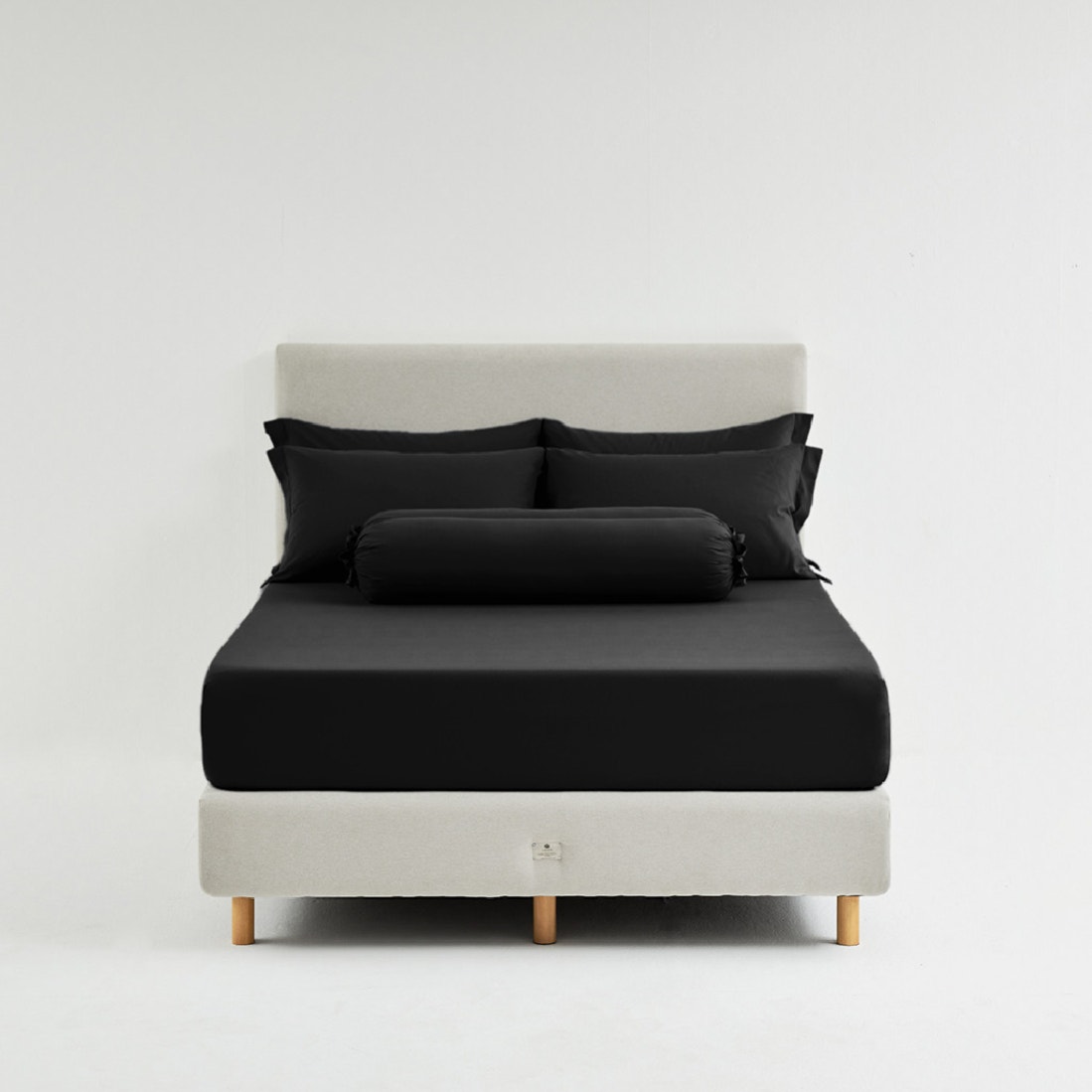 LOTUS ผ้าปู 5ฟุต 5ชิ้น  NORDEN ND-SVART