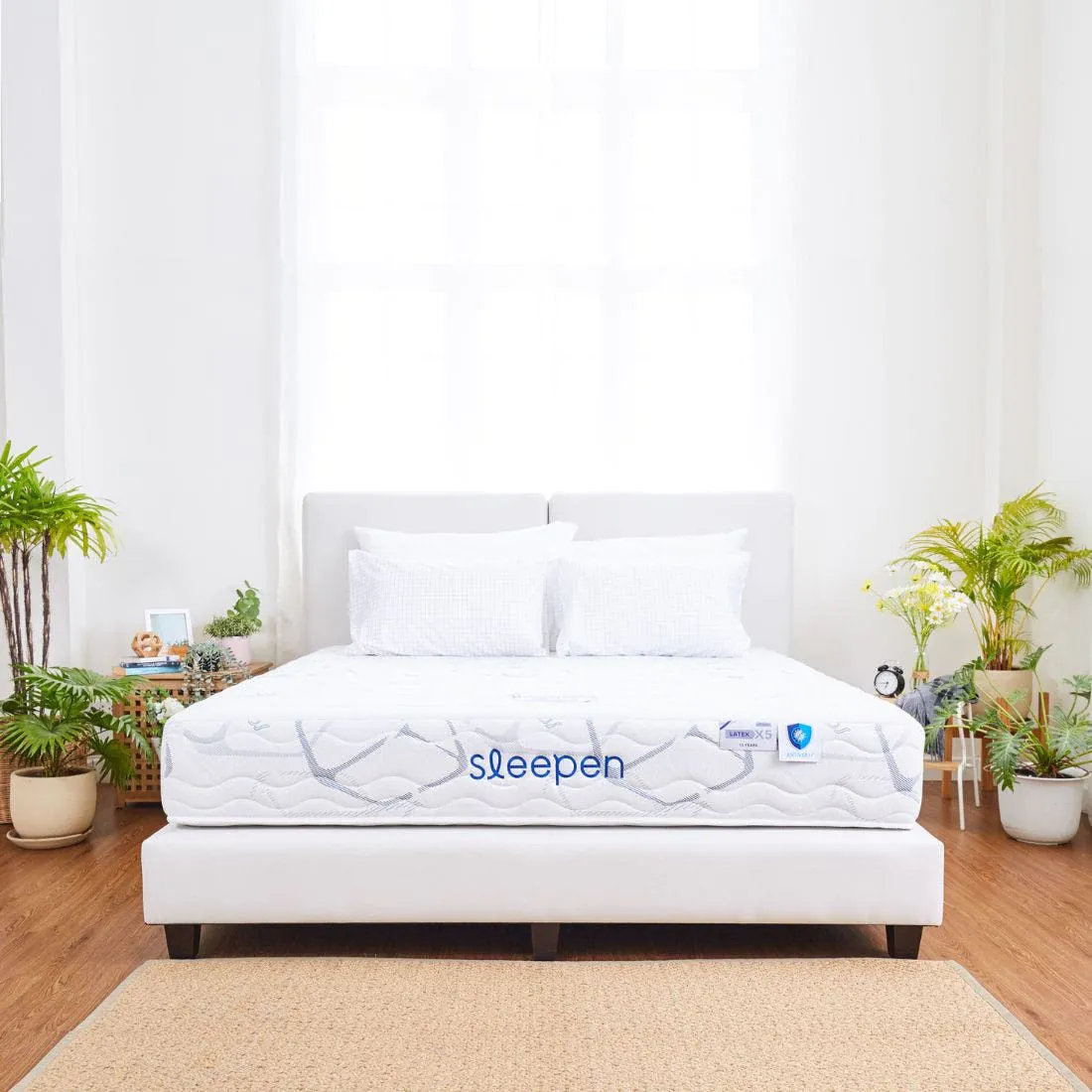 ที่นอน Sleepen รุ่น Latex X5 ขนาด 6 ฟุต แถมฟรี ชุดเครื่องนอน 12 ชิ้น