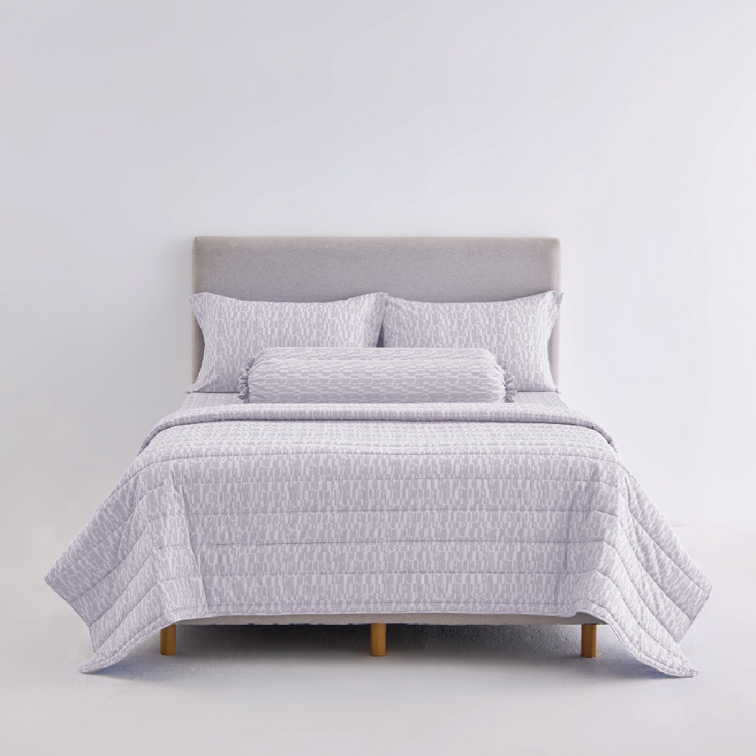 ชุดผ้าปูที่นอนพร้อมผ้านวม ELLE DECOR รุ่น PARIS SIMPLICITE - SOUFFLÉ ขนาด 5ฟุต 6ชิ้น
