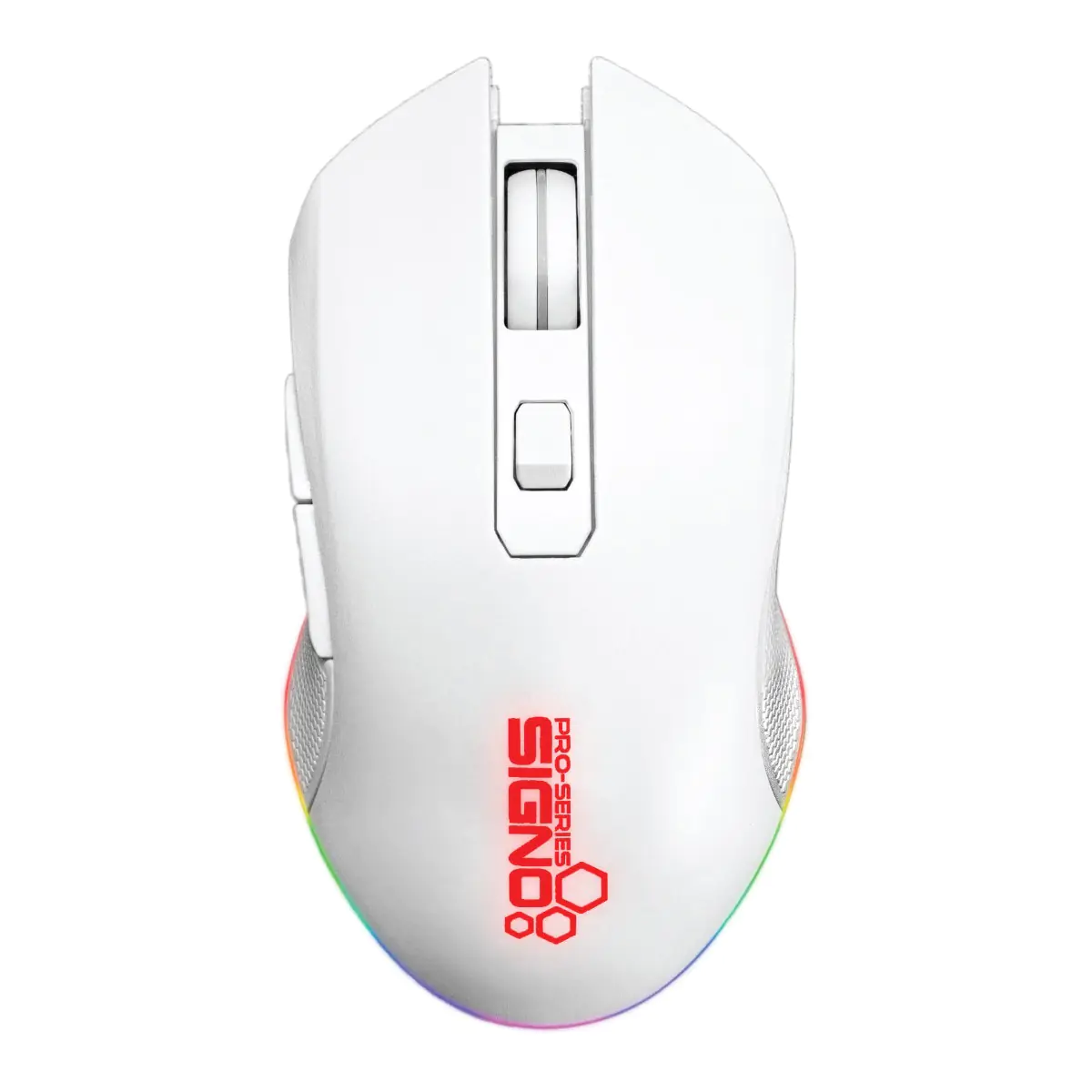 เมาส์เกมมิ่ง SIGNO CENNTRO GM-907W สีขาว-1