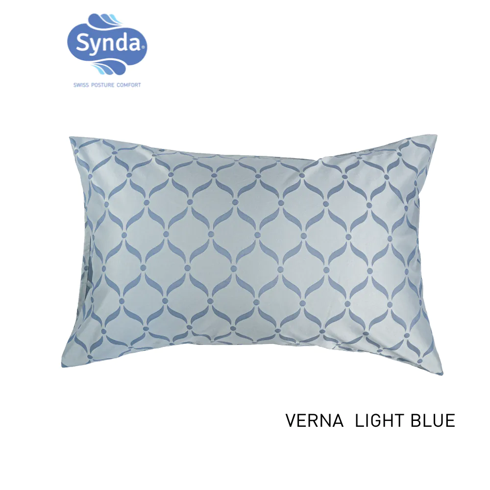 ปลอกหมอนหนุน SYNDA รุ่น VERNA LIGHT BLUE-1