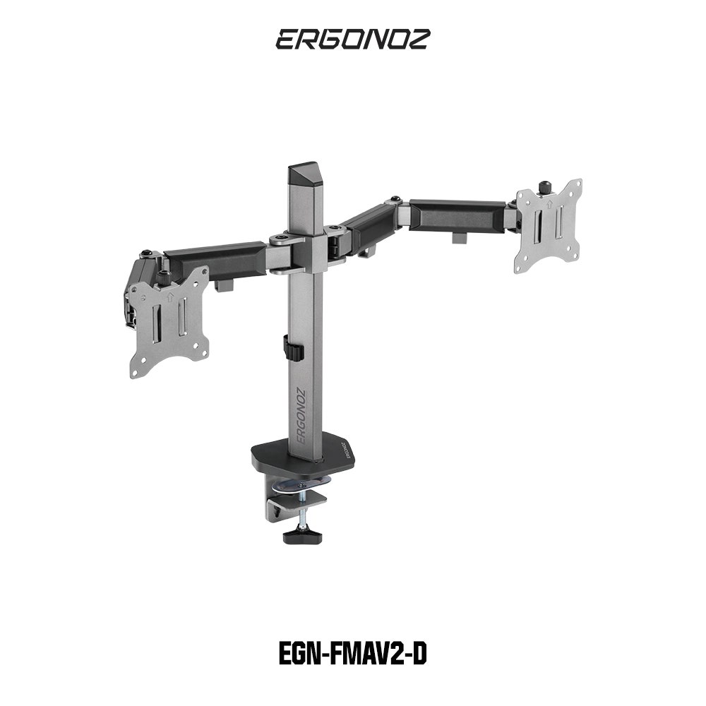 Ergonoz แขนจับจอ รุ่น Double Full Motion Arm