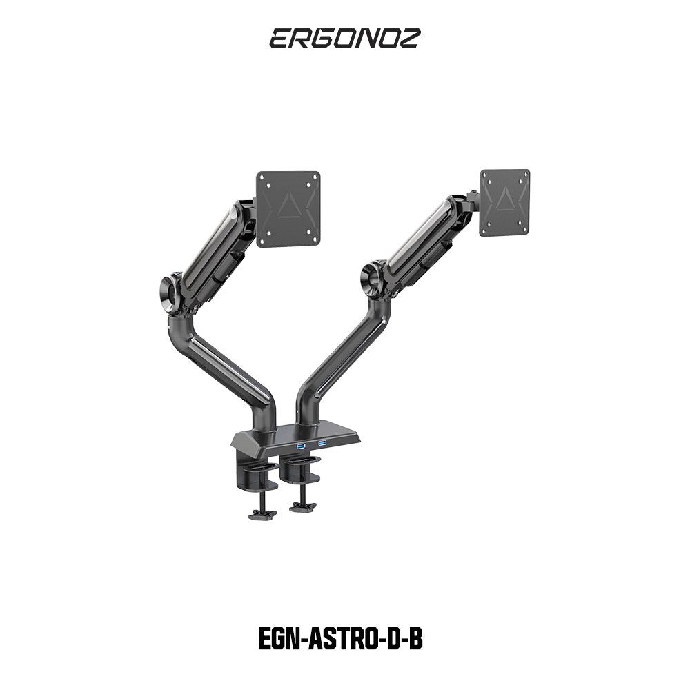 Ergonoz แขนจับจอขาตั้งจอ รุ่น Twin Astro