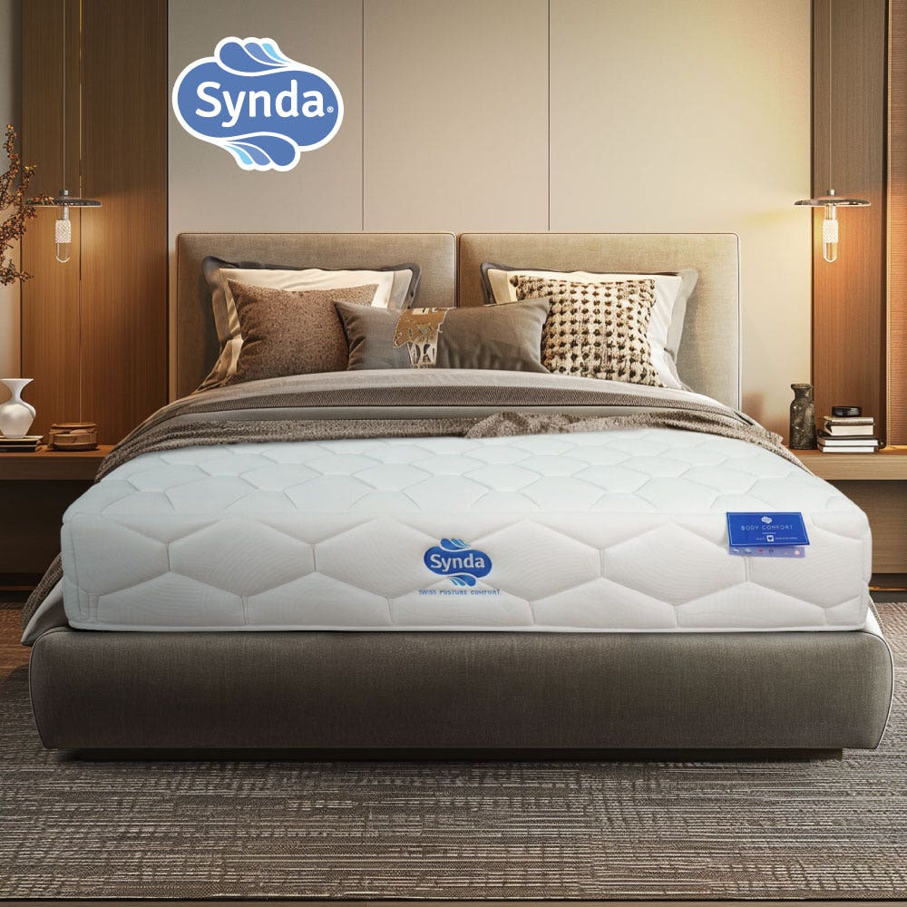 ที่นอน Synda รุ่น Body Comfort ขนาด 3.5 ฟุต แถมฟรีชุดเครื่องนอน 7 ชิ้น-1