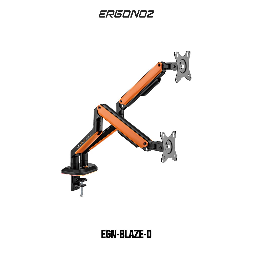 Ergonoz แขนจับจอ รุ่น BLAZE TWIN