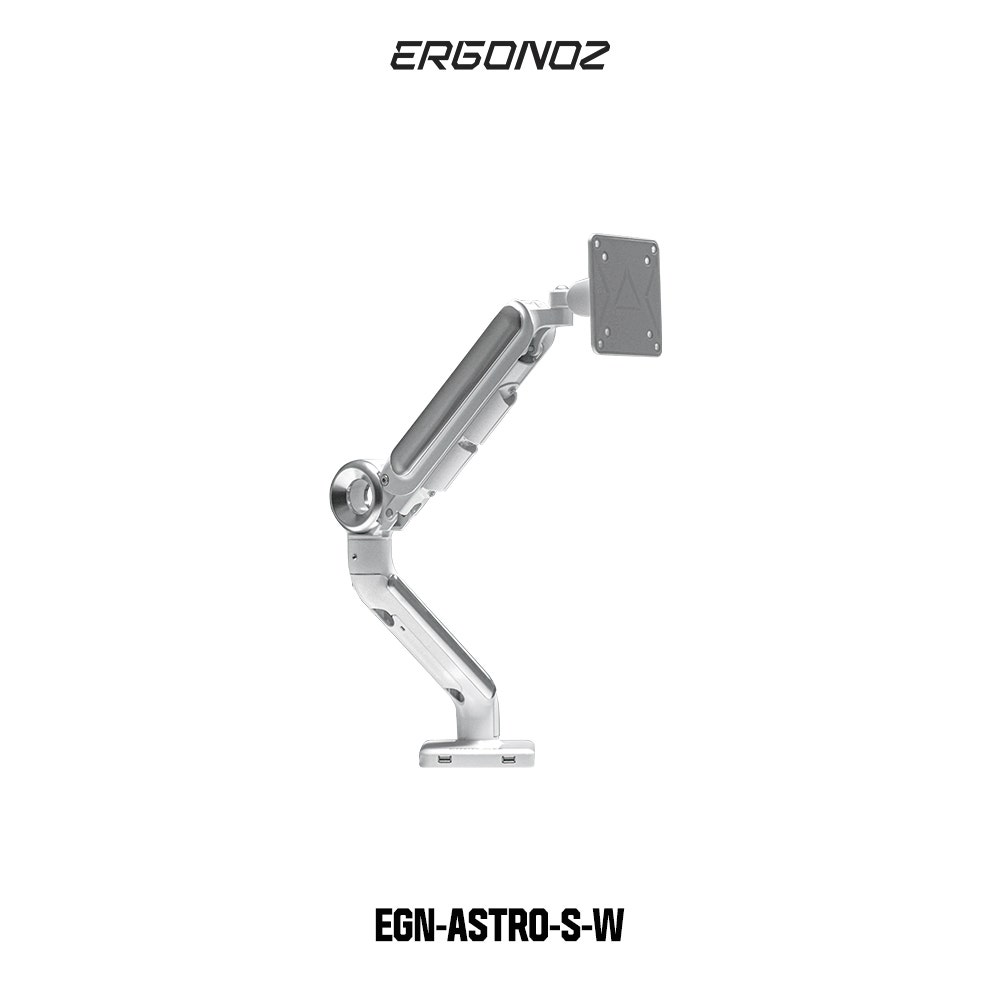 Ergonoz แขนจับจอ รุ่น Astro สีขาว