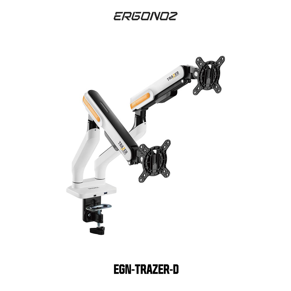 Ergonoz แขนจับจอ รุ่น TRAZER TWIN